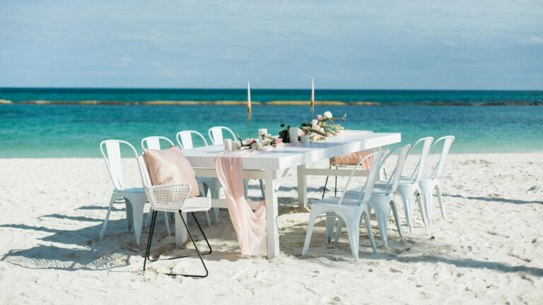 Mobiliario ideal para bodas